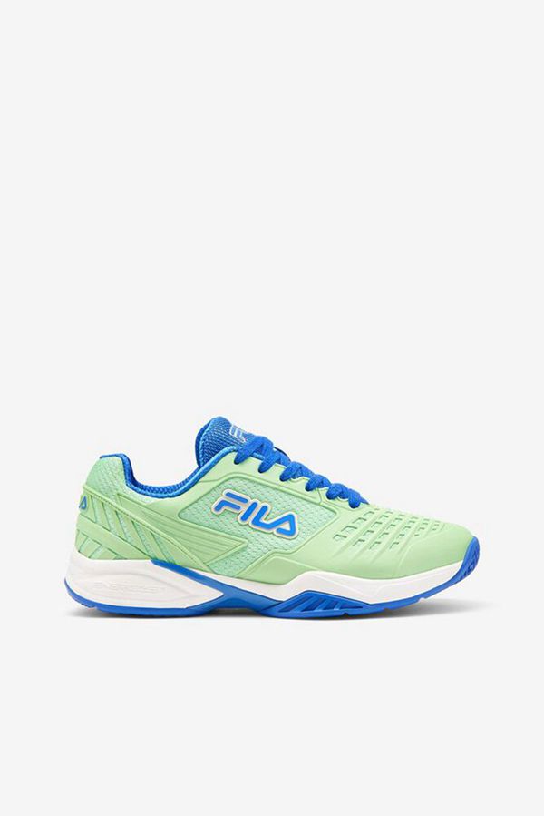 Fila Axilus 2 Energized Women's Sneakers - Green Grey/Blue/White,NZ 269-8419